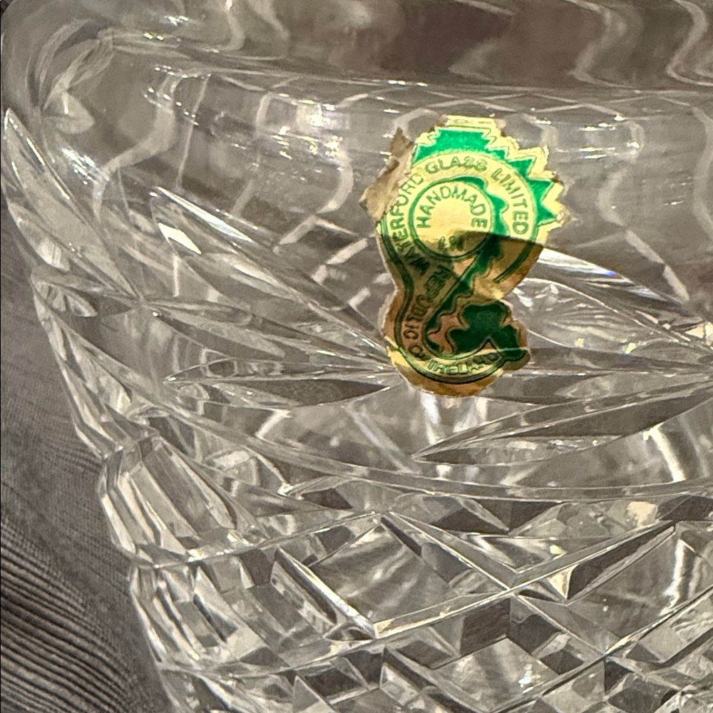 Waterford Crystal Biscuit Jar Glandore Pattern - Picture 2 of 6